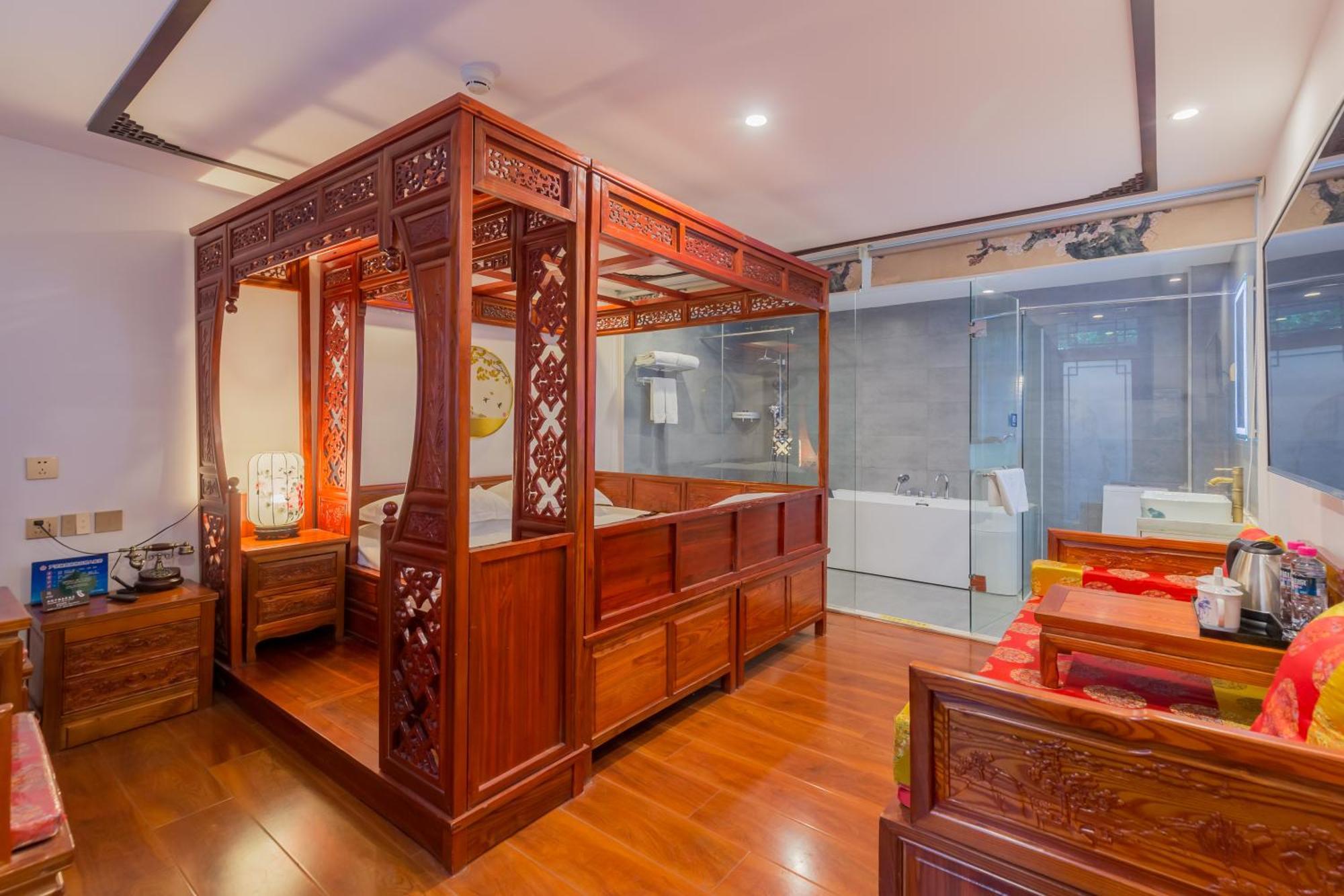Qinfu Hotel Beijing Nanluogu Lane Houhai エクステリア 写真