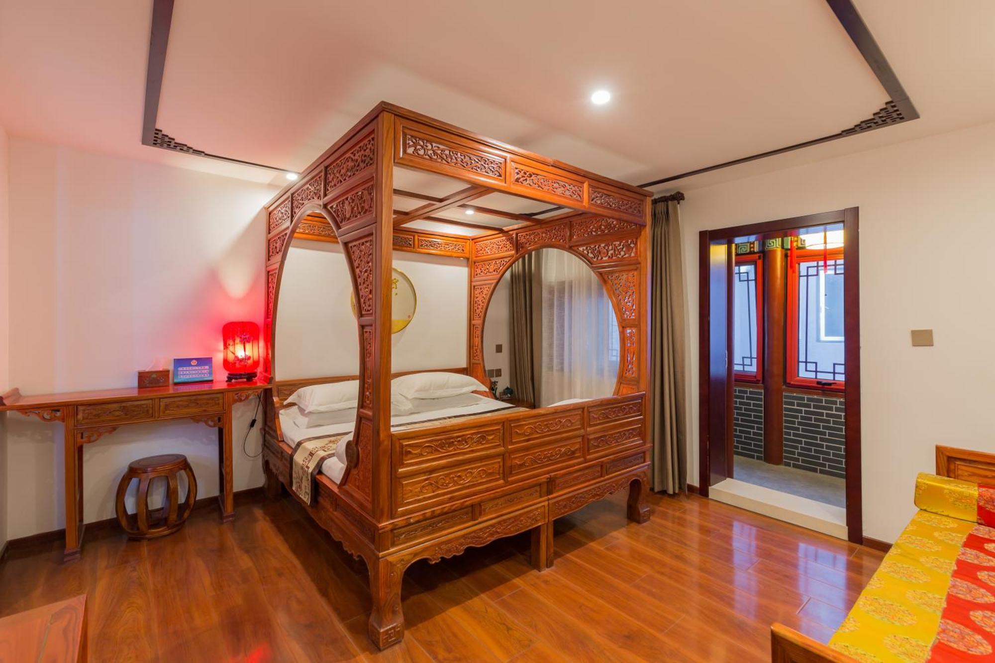 Qinfu Hotel Beijing Nanluogu Lane Houhai エクステリア 写真
