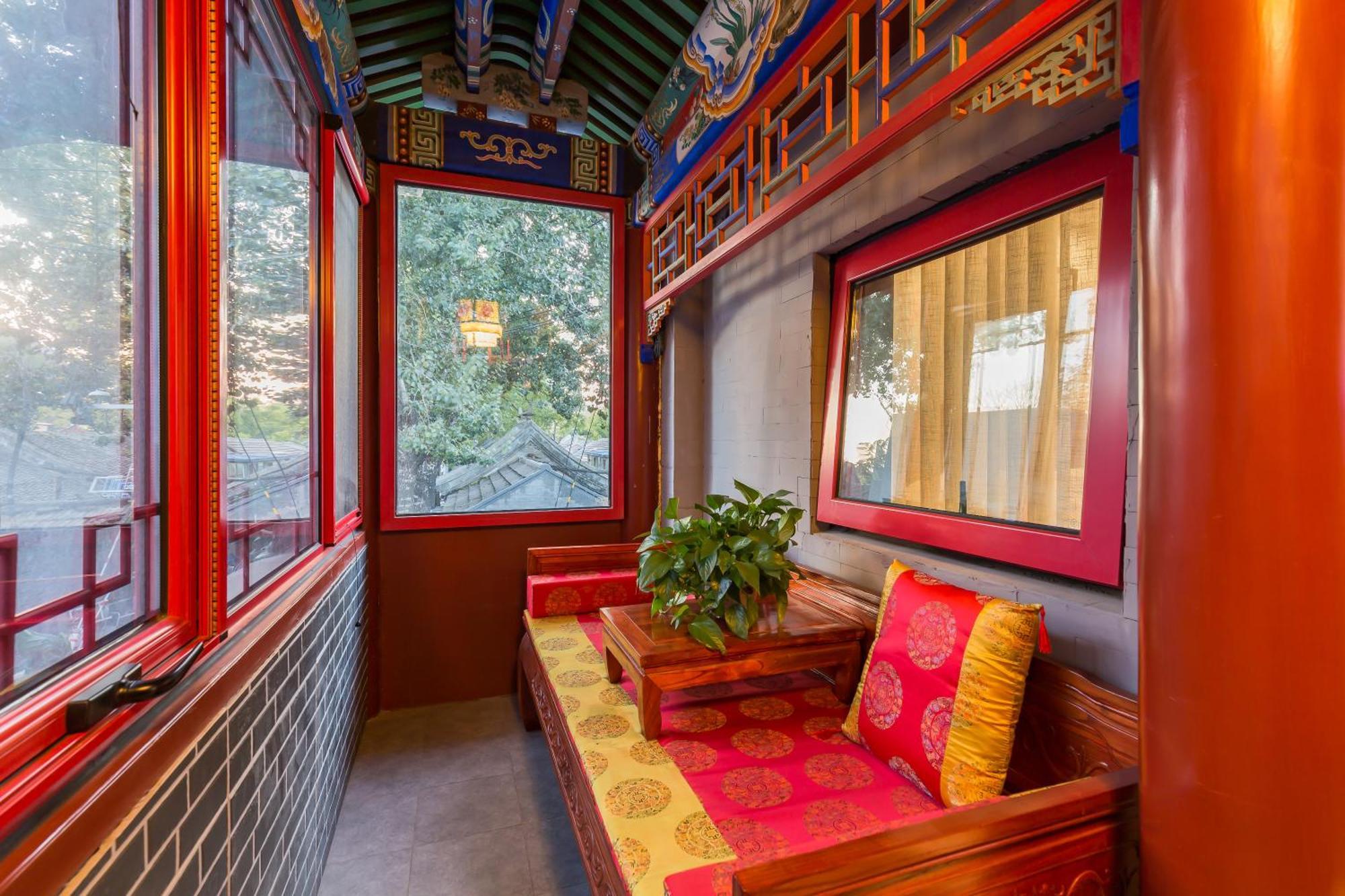 Qinfu Hotel Beijing Nanluogu Lane Houhai エクステリア 写真