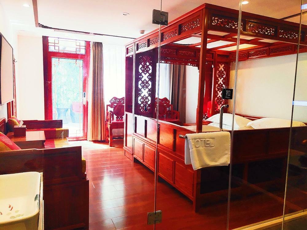 Qinfu Hotel Beijing Nanluogu Lane Houhai エクステリア 写真